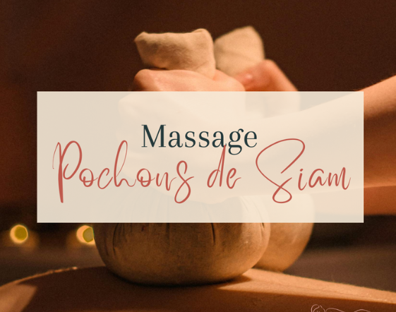 Massage relaxant aux pochons de siam