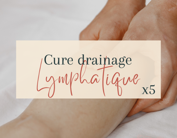 Forfait 5 séances drainage lymphatique manuel