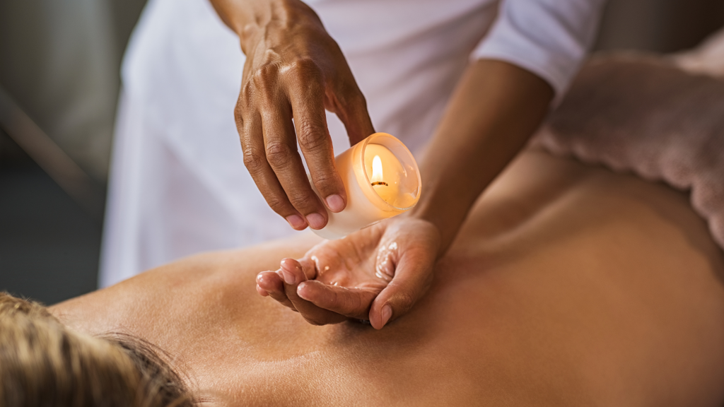 Massage à la bougie