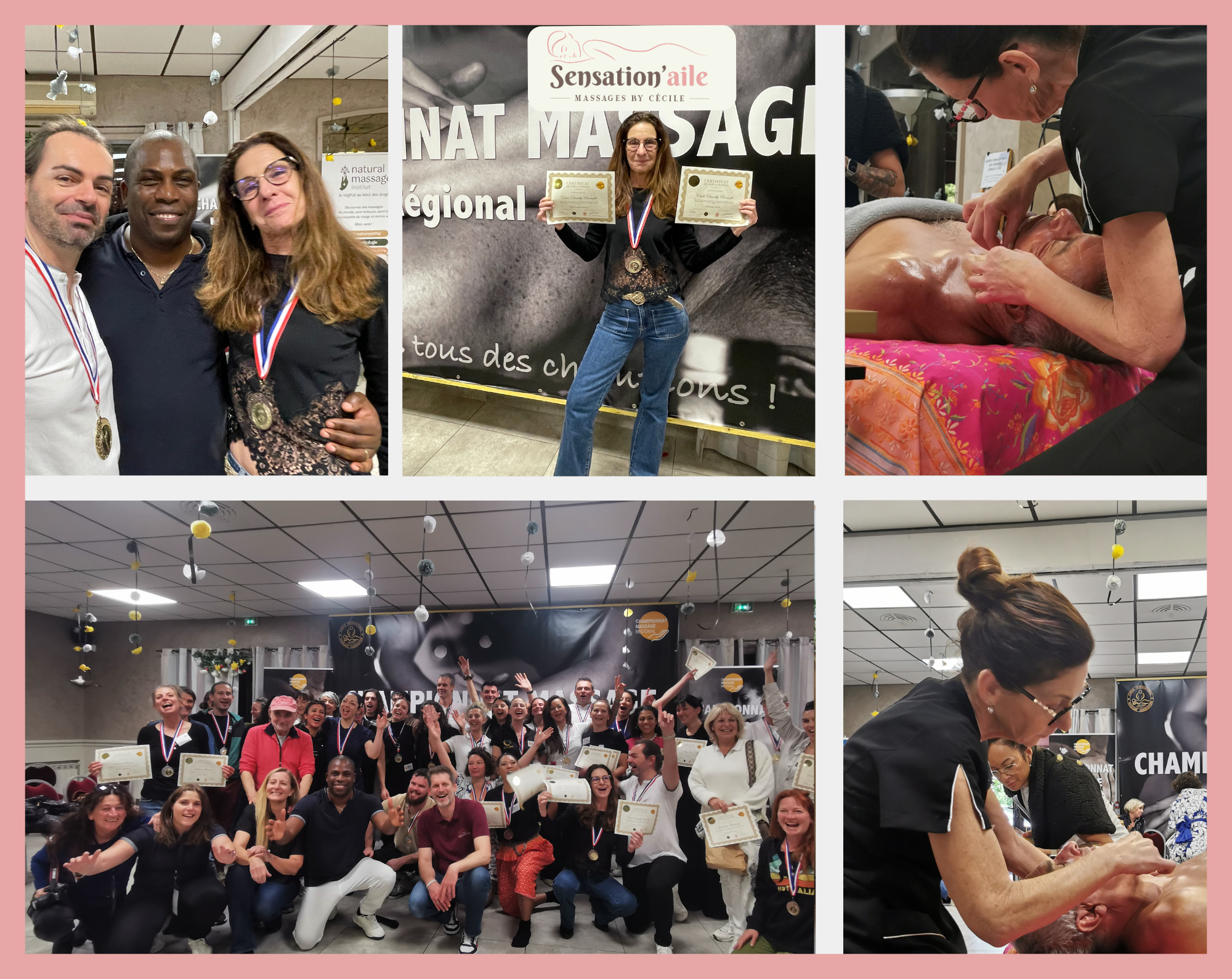 Championnat régional de massage en Occitanie